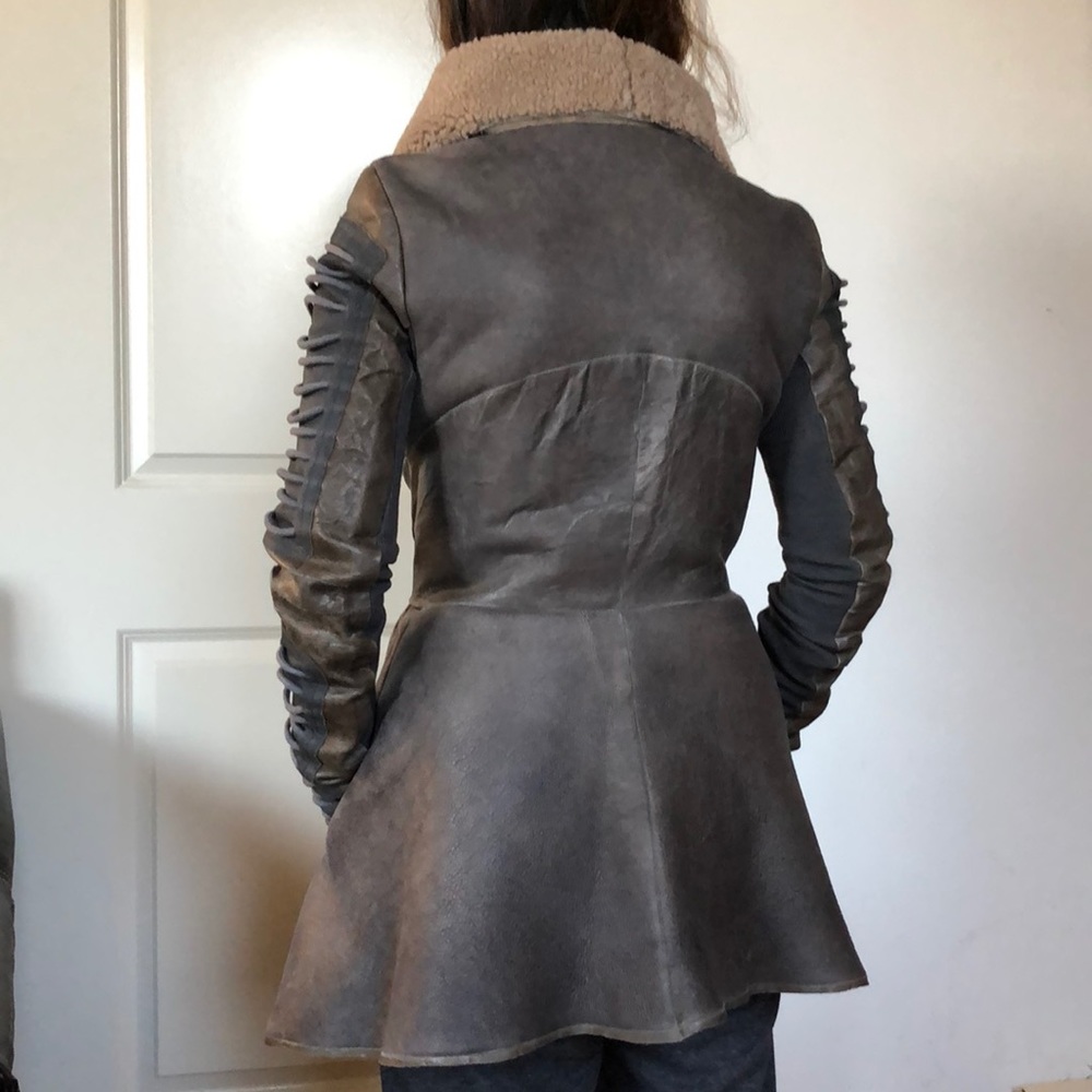 ❌SOLD❌ RICK OWENS Fur lining Coat - Picture 3 of 16